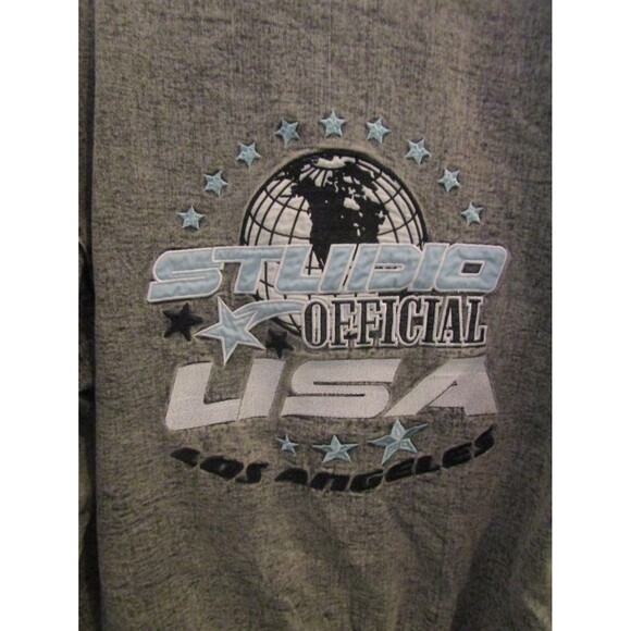 Fashion Nova Stay Bothered Bomber Jacket Washed Oversized Womens Size M - Picture 6 of 9